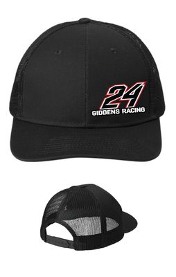 2026 Giddens Race Team Trucker Hat | C402 Black
