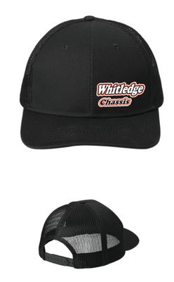 Whitledge Chassis Classic Logo Trucker Hat | C402 Black