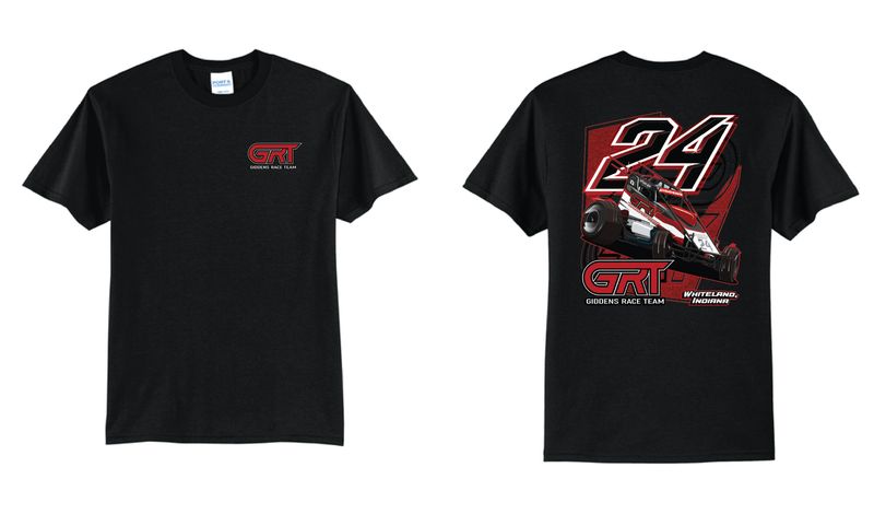 2026 Giddens Race Team TShirt | PC55 Black