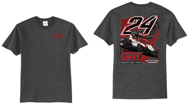 2026 Giddens Race Team TShirt | PC55 Dark Heather Grey