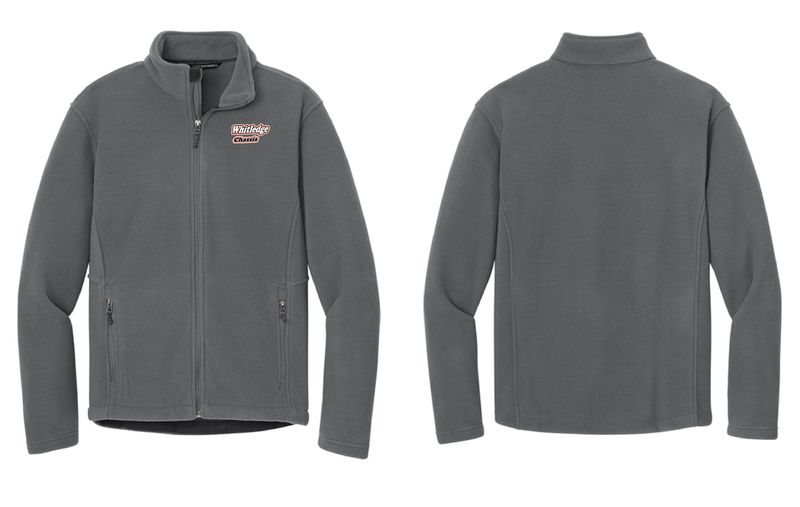 Whitledge Chassis Classic Logo Fleece Jacket | F217 Deep Smoke