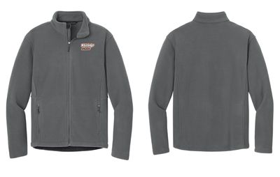 Whitledge Chassis Classic Logo Fleece Jacket | F217 Deep Smoke