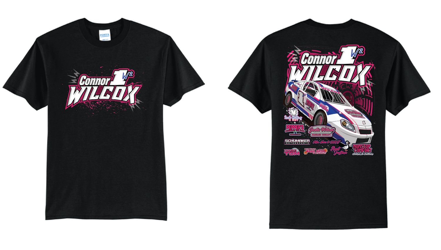 Connor Wilcox TShirt | PC55 Black