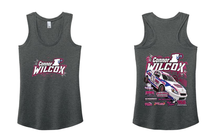 Connor Wilcox Ladies Tank | DM138L Black Frost