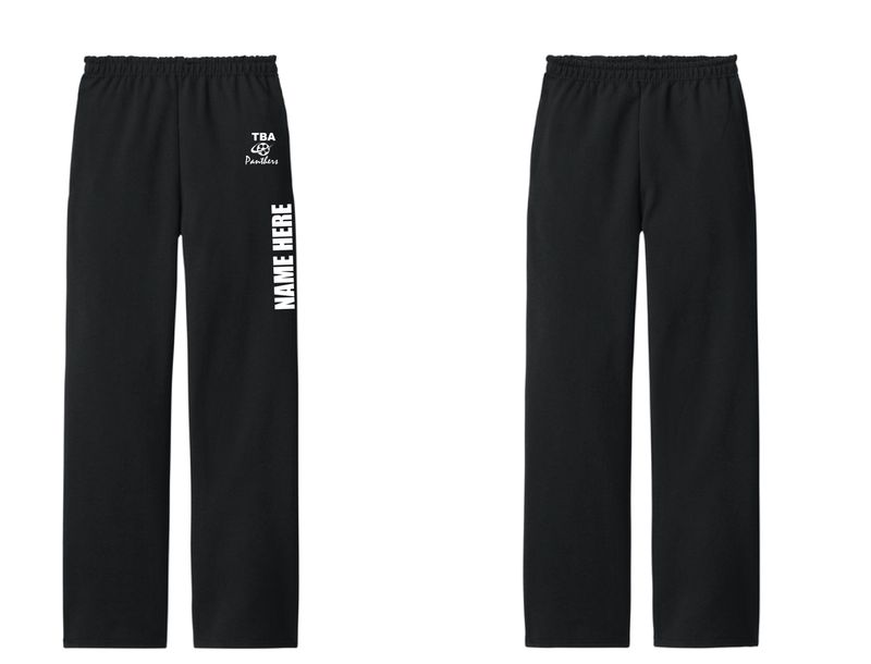FLP Open Bottom, Pocket Sweatpant | 974MP Black