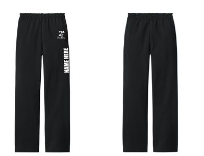 FLP Open Bottom, Pocket Sweatpant | 974MP Black