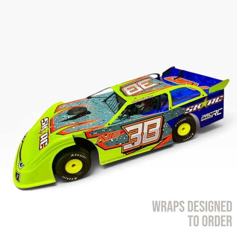 Losi 22S Late Model Custom Wraps  (Designed to Order)