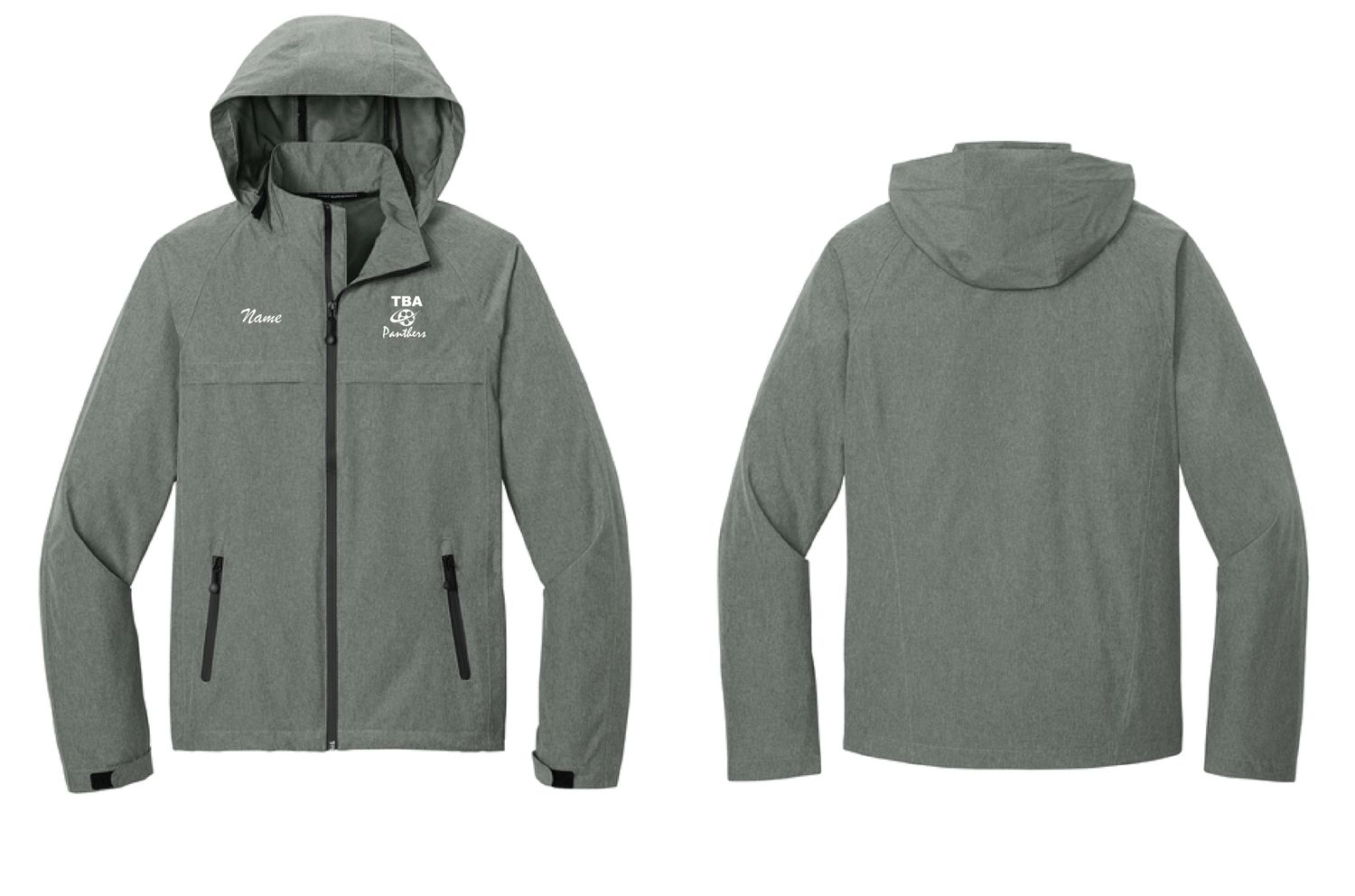 FLP Port Authority Torrent Waterproof Jacket | J333 Dark Grey Heather