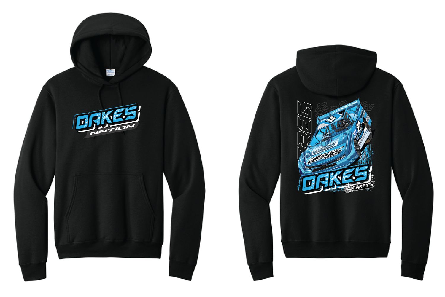 2026 Greg Oakes Hoodie | PC78H Black