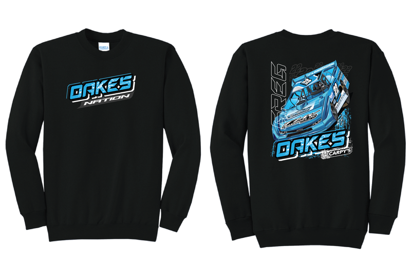 2026 Greg Oakes Crewneck | PC78 Black
