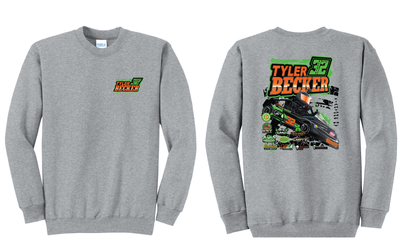 2026 Becker Racing Crewneck | PC78 Athletic Heather
