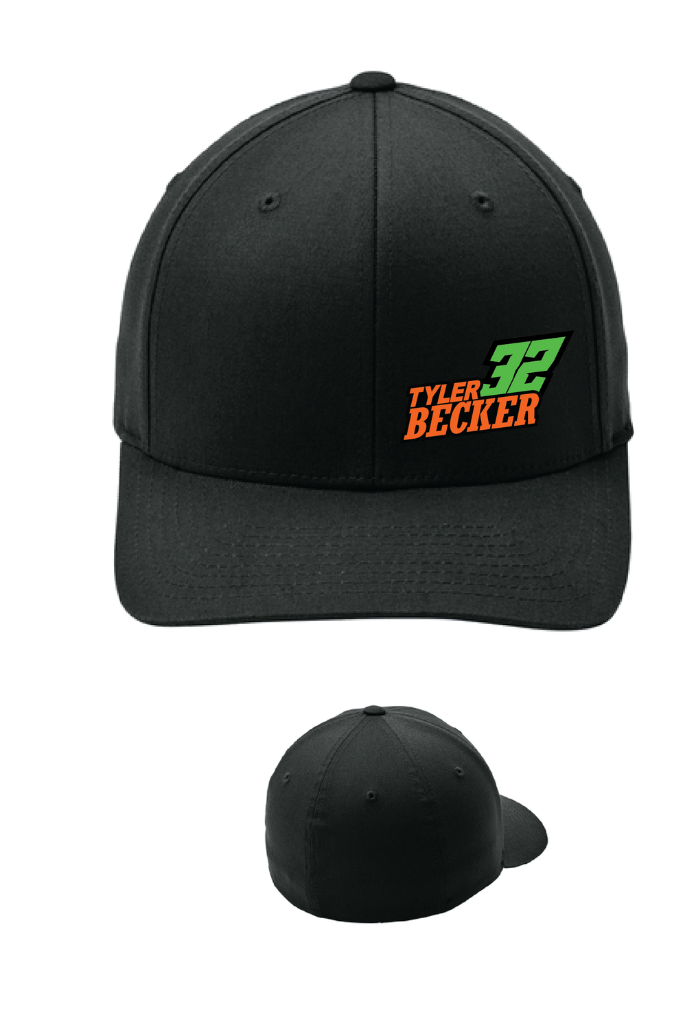 2026 Becker Racing Fitted Hat | C813 Black