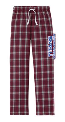 Titans Cheer- District Flannel Plaid Pant | DT1800