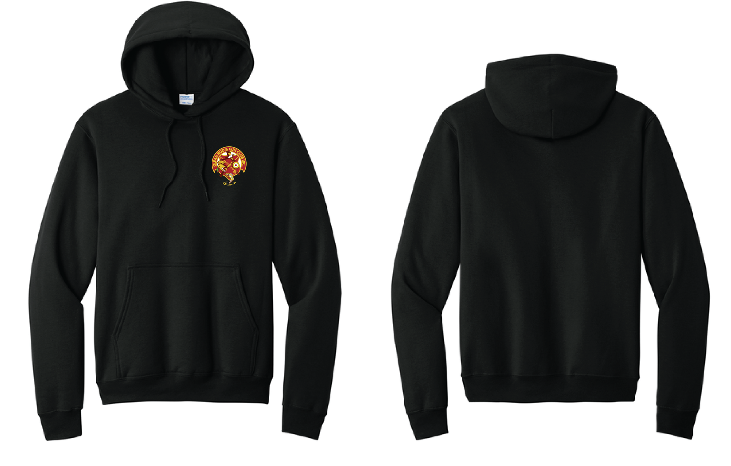 Olean Rod &amp; Gun Club Hoodie | PC78H Black