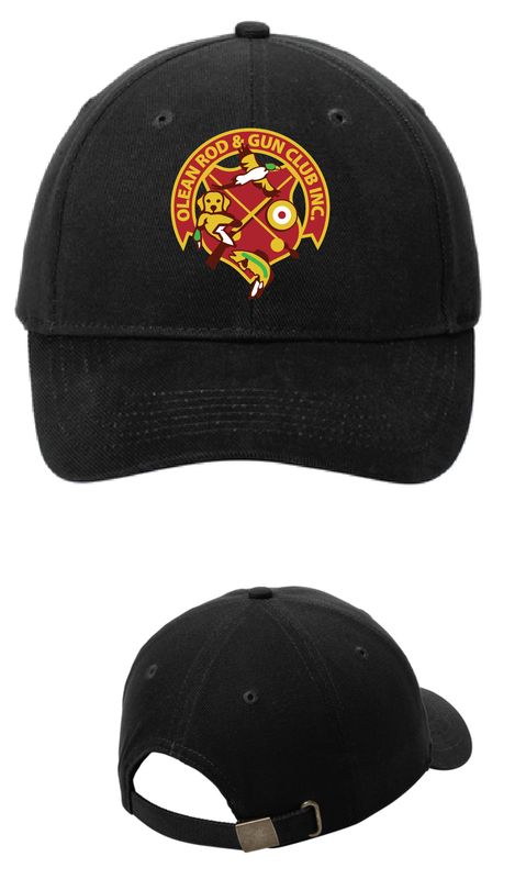 Olean Rod &amp; Gun Club Adjustable Hat | CP82 Black