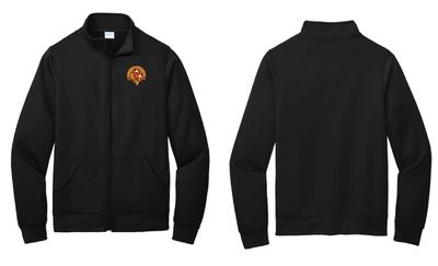 Olean Rod &amp; Gun Club Full Zip Fleece | PC78FZ Black
