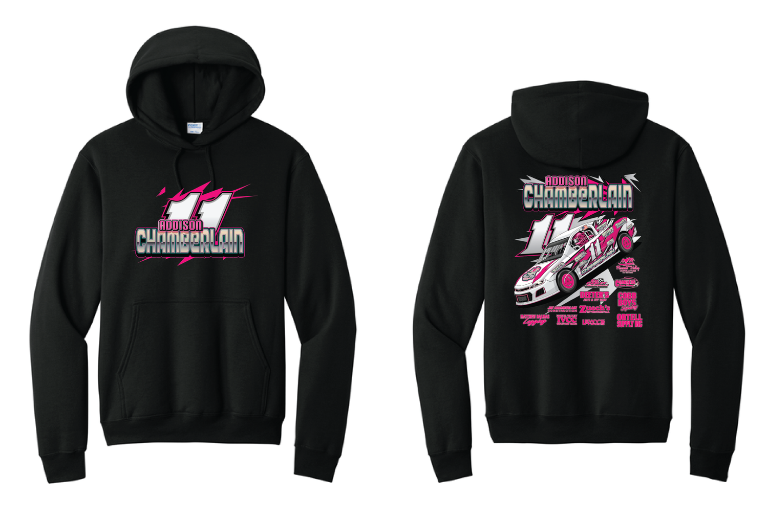 Addison Chamberlain Hoodie | PC78H Black