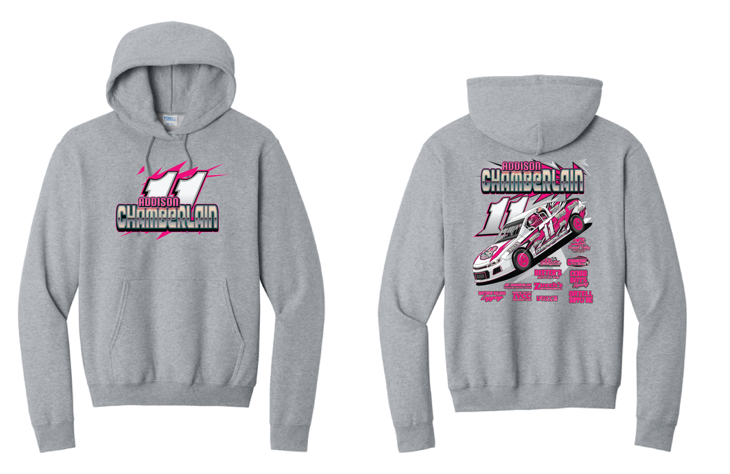 Addison Chamberlain Hoodie | PC78H Athletic Heather
