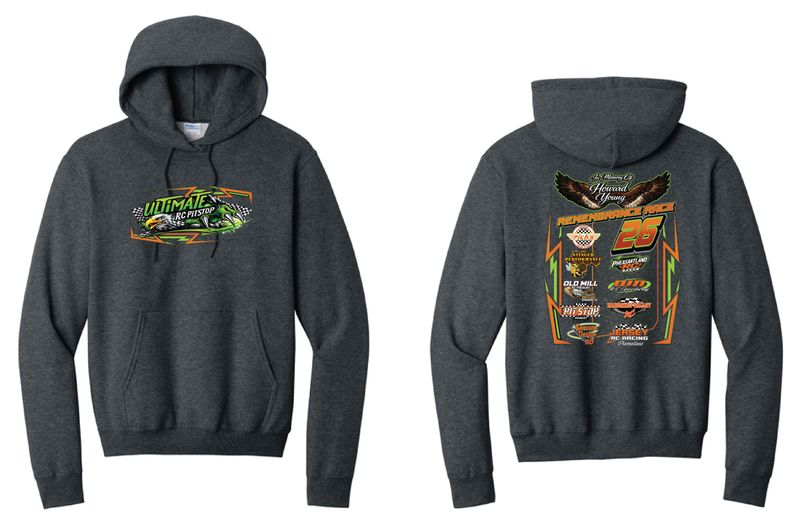 2026 Howard Young Race Hoodie | PC78H Dark Heather Grey