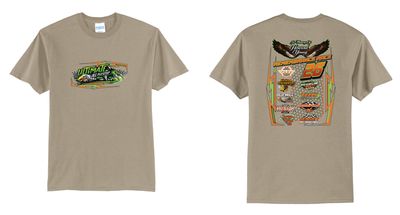 2026 Howard Young Race TShirt | PC55 Desert Sand