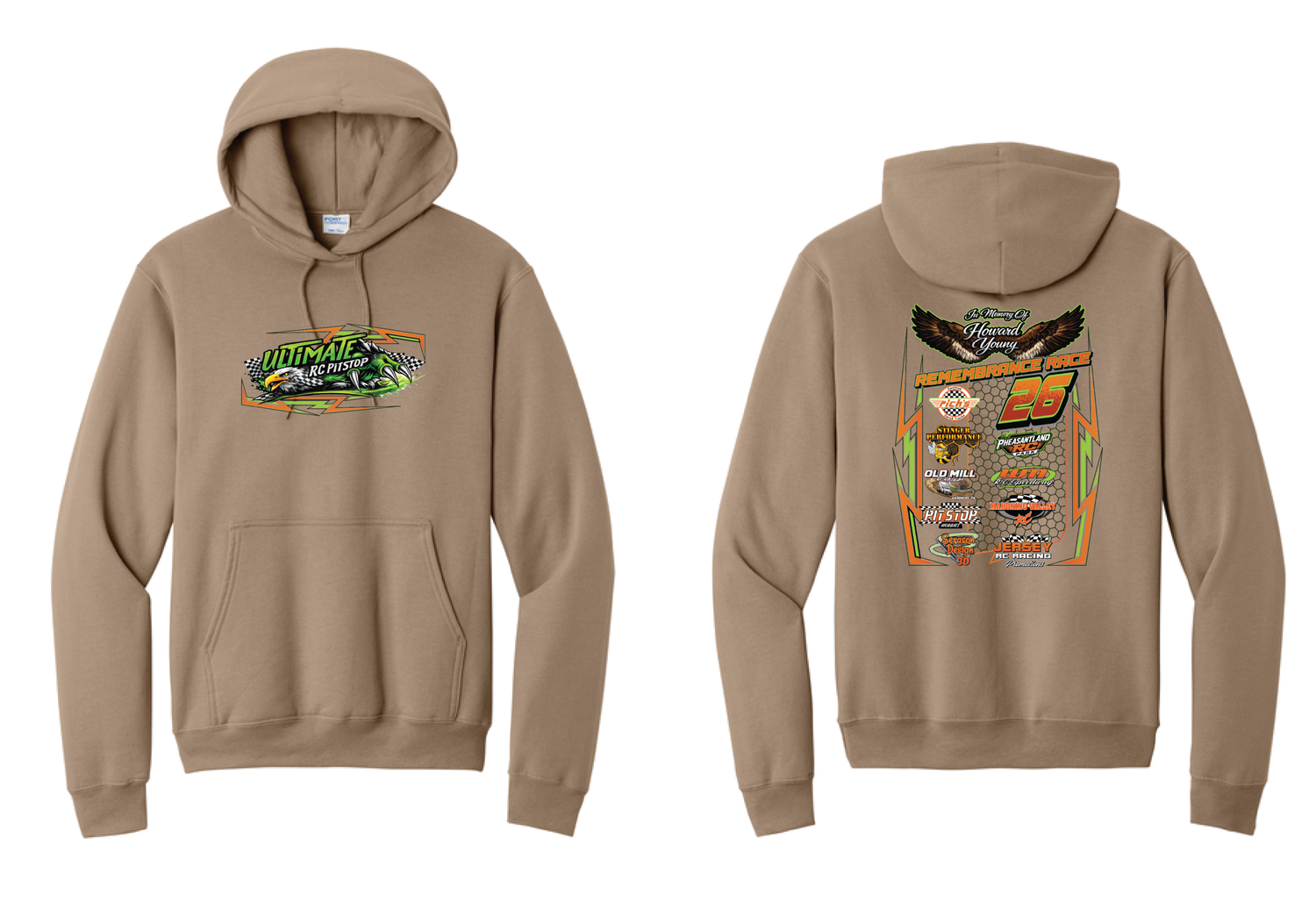 2026 Howard Young Race Hoodie | PC78H Sand