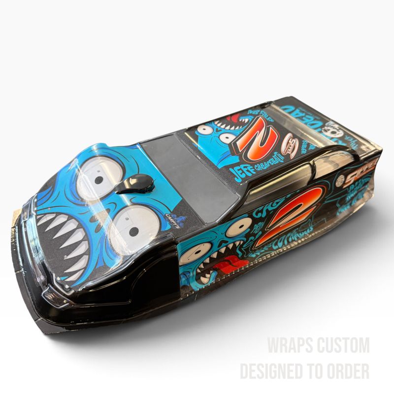 Sippel Speed Shop Harpoon Losi Nascar Late Model Custom Wraps (Designed to Order)