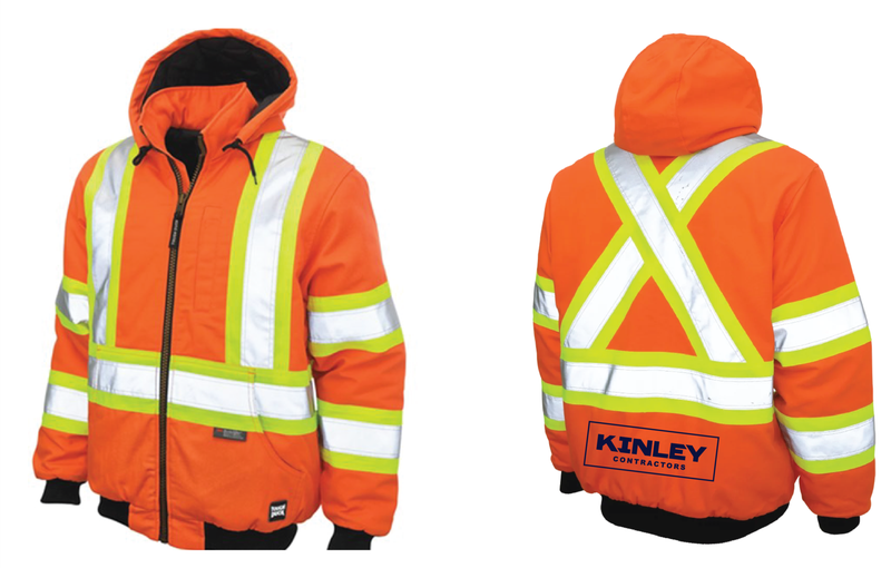 Kinley Tough Duck Safety Bomber | SJ25 Orange