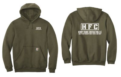 HFC Carhartt Midweight Hoodie | CTK121 Moss