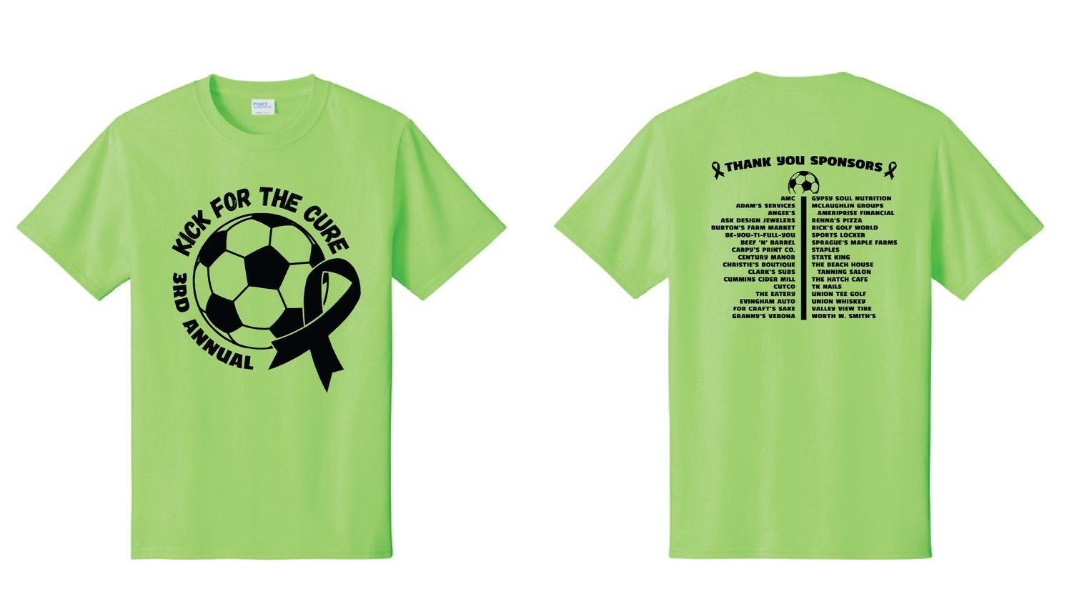 2026 Kick for the Cure Tshirt