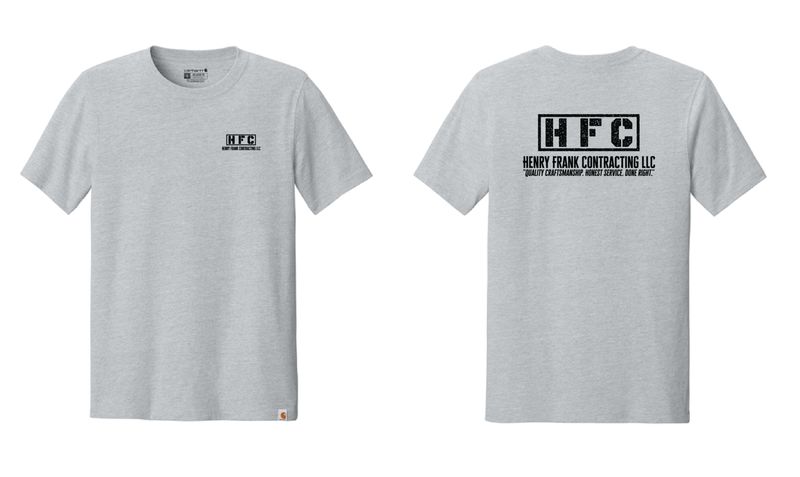 HFC Carhartt Short Sleeve T-Shirt | CT106020 Heather Grey