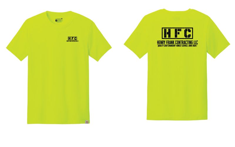 HFC Carhartt Short Sleeve T-Shirt | CT106020 Brite Lime