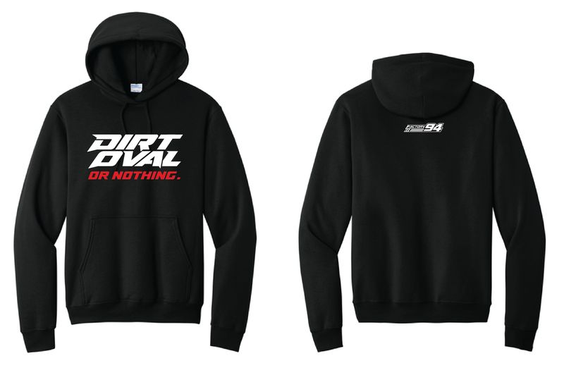 F94 Dirt Oval Hoodie | PC78H Black