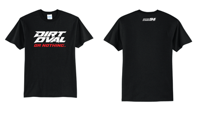 F94 Dirt Oval TShirt | PC55 Black