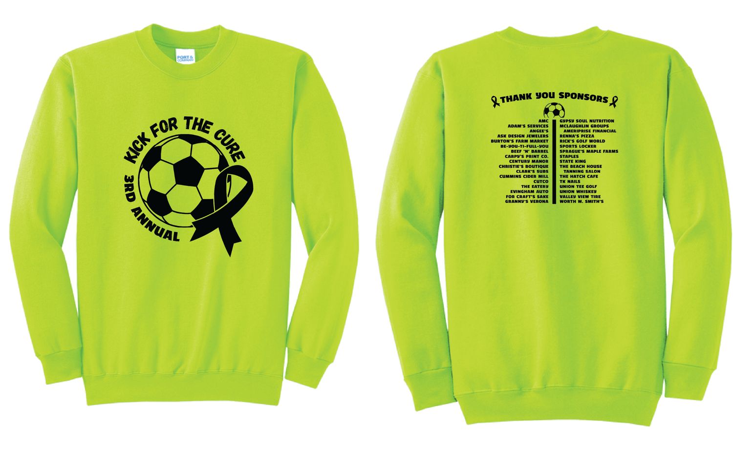 2026 Kick for the Cure Crewneck