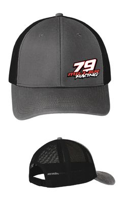 2026 79 Miller Racing Trucker Hat | C402 Grey Steel/Black