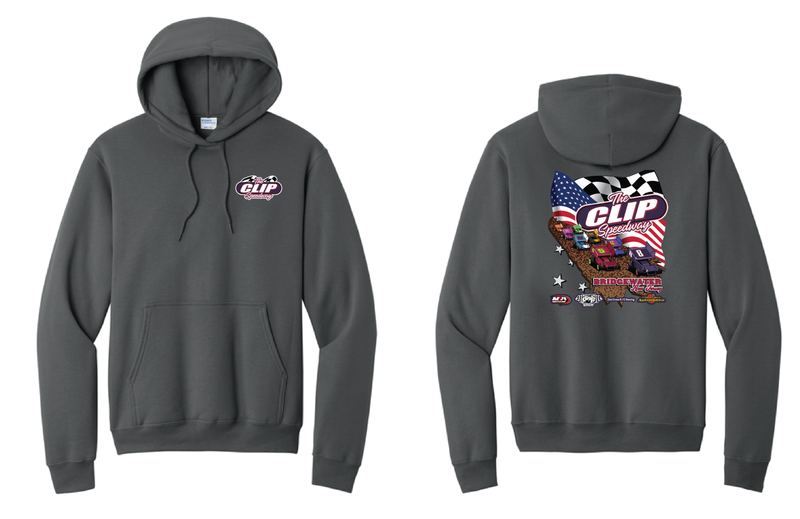The Clip Speedway Hoodie | PC78H Charcoal