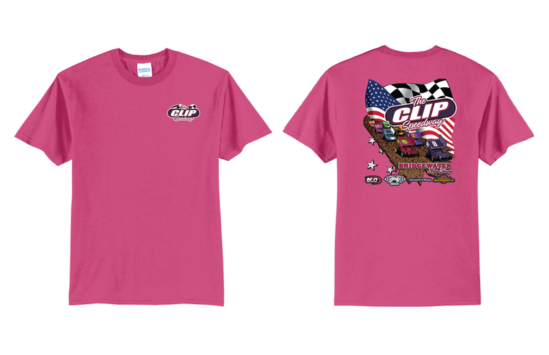 The Clip Speedway TShirt | PC55 Sangria