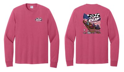 The Clip Speedway Long Sleeve Shirt | PC54LS Sangria