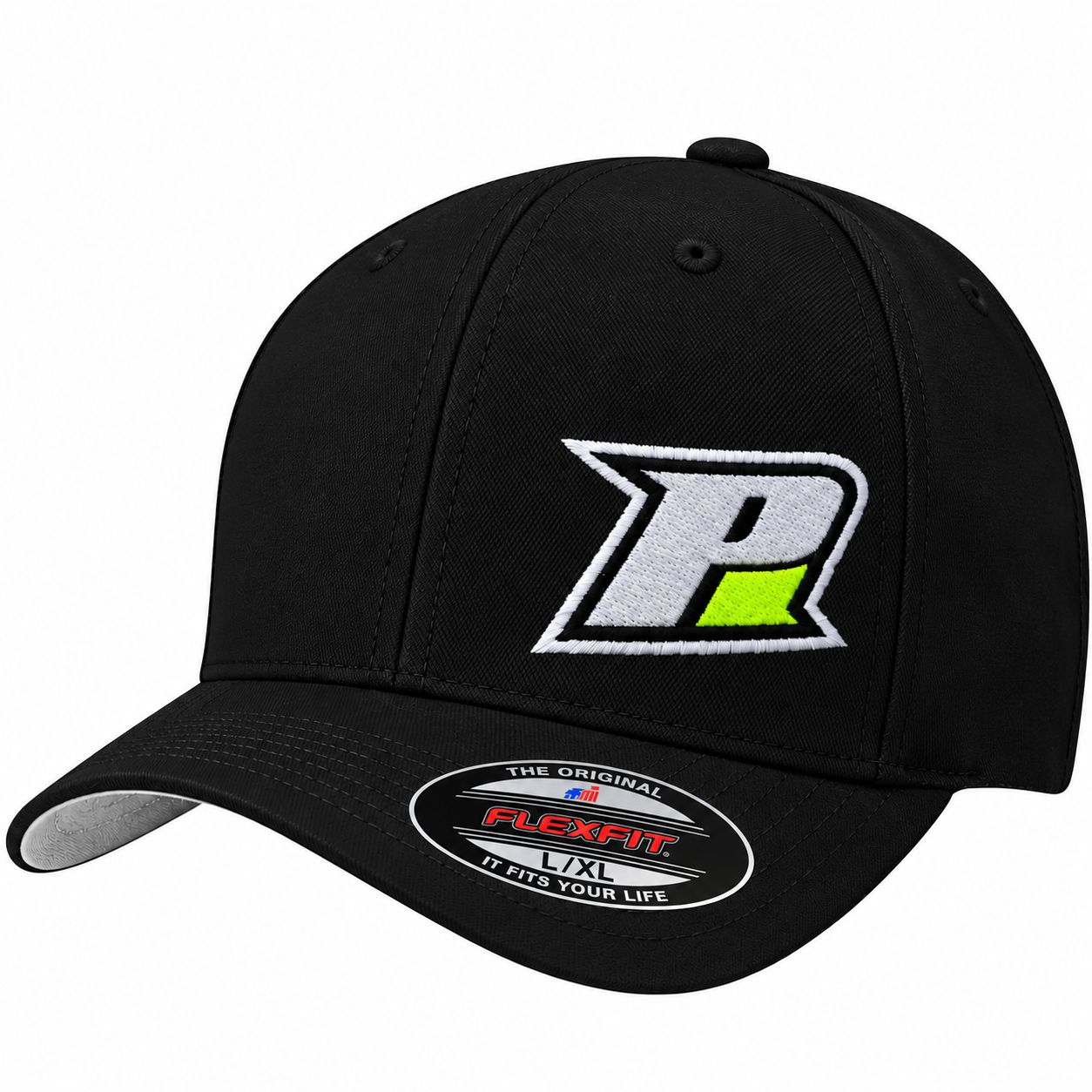 Pemberton Raceworks Flexfit Hat | C813 Black