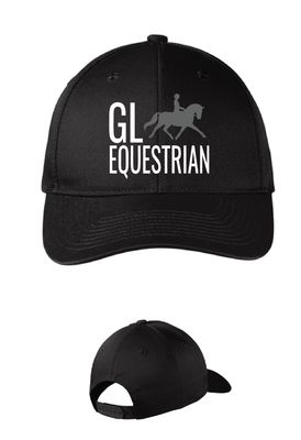 GL Equestrian Snapback Hat | C801 Black