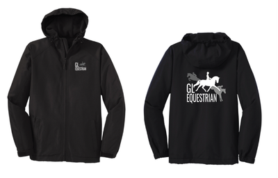 GL Equestrian Hooded Charger Jacket | J327 True Black