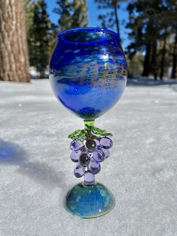 ​Cosmic Grape Wine Glass​