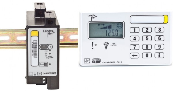 Single Phase (DIN Rail) Prepaid Meter with Wired Keypad