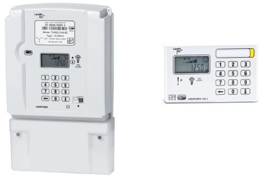 3-Phase Integrated Meter Prepaid Meter with Wired Keypad