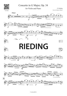 Rieding: Concerto in G Major Op. 34, 3. Movement