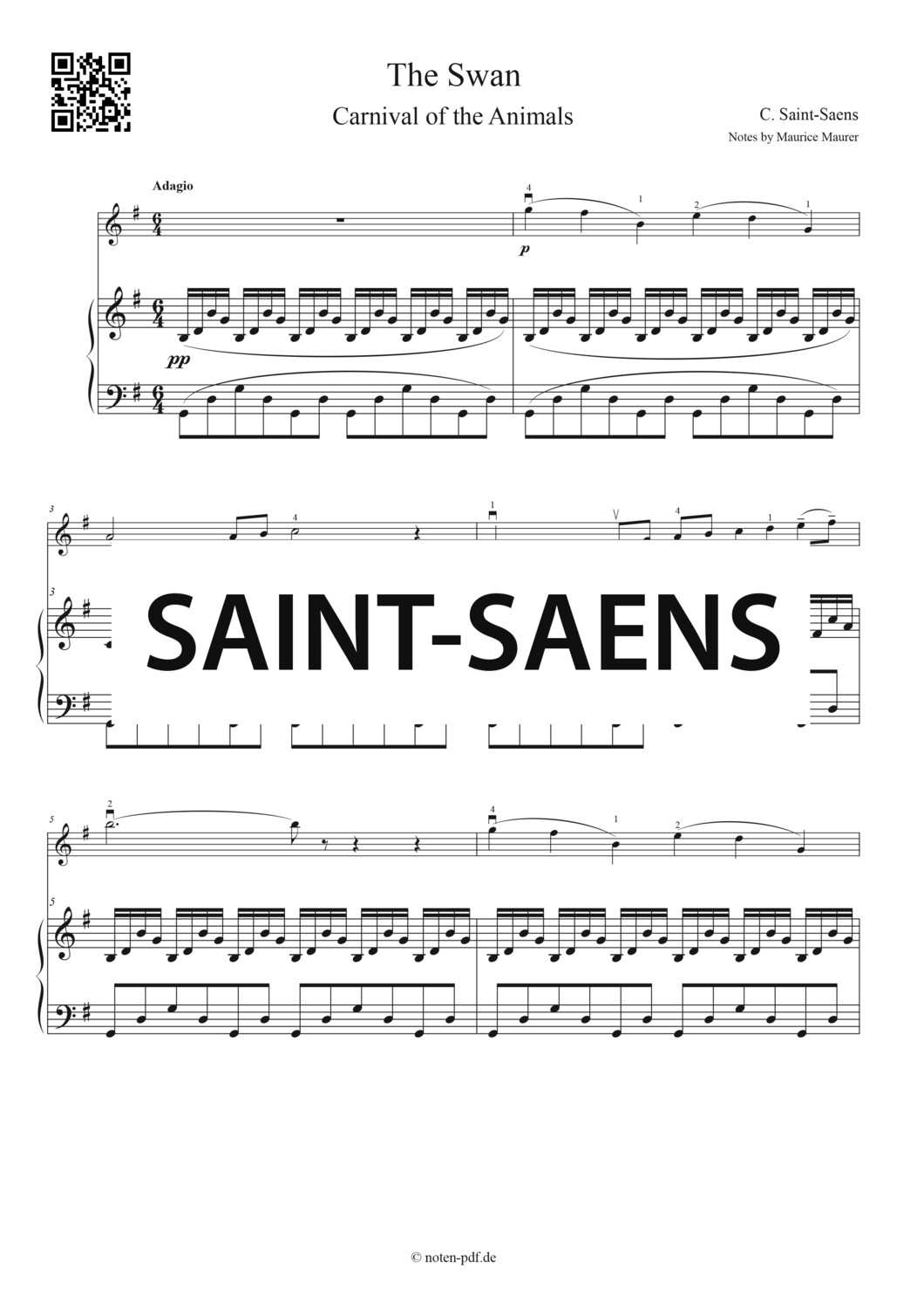 Saint-Säens: The Swan