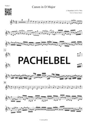 Pachelbel: Canon in D Major