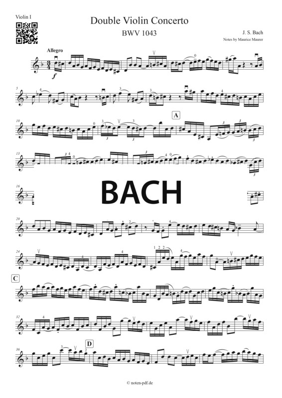 Bach: Double Violin Concerto - 3. Movement