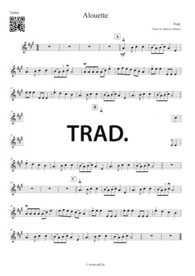 Trad.: Alouette
