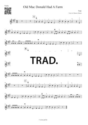Trad.: Old Mac Donald Had A Farm